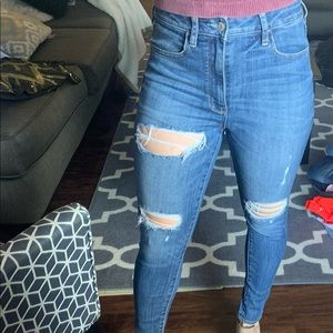 American eagle super super stretch jeans